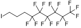 4,4,5,5,6,6,7,7,8,8,9,9,9-十三氟壬基碘化物分子式结构图