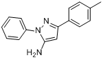 5-氨基-3-(4-甲基苯基)-1-苯基吡唑分子式结构图