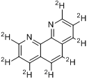 1,10-邻菲咯啉-d8分子式结构图