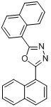 2,5-双(1-萘基)-1,3,4-二唑;2,5-二萘基-1,3,4-恶二唑分子式结构图