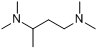 N,N,N',N'-四甲基-1,3-丁二胺;N,N,N',N'-四甲基-1,3-二氨基丁烷分子式结构图