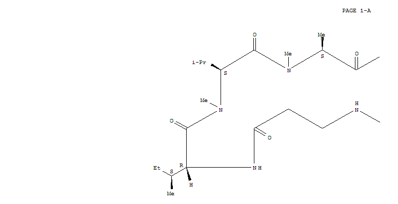 Theonellapeptolide 1d分子式结构图