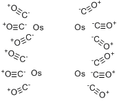 十二羰基四-μ-氢化锇;十二羰基四-μ-氢化锇分子式结构图