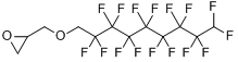 缩水甘油醚十六氟壬基醚分子式结构图