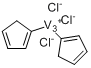 二(环戊基)氯化钒;二(环戊基)氯化钒分子式结构图