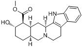 α-育亨宾分子式结构图