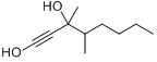 二甲基辛炔二醇;二甲基辛炔二醇;分子式结构图