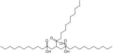 十一酸甘油三酯分子式结构图