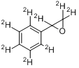 Styrene oxide-d8分子式结构图