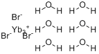 溴化镱(III)水合物;水合溴化镱(III);溴化镱(III)水合物, 99.9% (REO);溴化镱(III)水合物, REACTON|R, 99.99分子式结构图