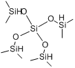 四(二甲基硅氧基)硅烷分子式结构图