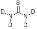 硫代脲-d4分子式结构图