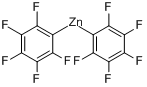 二(五氟苯基)锌分子式结构图