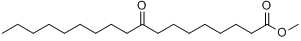 10-氧代十八烷酸甲酯分子式结构图