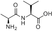 DL-丙氨酰-DL-缬氨酸分子式结构图