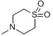 4-甲基吗啉1,1-二氧化物分子式结构图