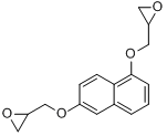 2,2-[1,6-亚萘基二(氧亚甲基)]二环氧乙烷;2,2-[1,6-亚萘基二(氧亚甲基)]二环氧乙烷分子式结构图