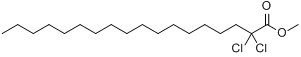 二氯硬脂酸甲酯分子式结构图