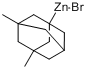 3,5-二甲基-1-金刚烷溴化锌分子式结构图