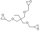 2,2-[[2-乙基-2-[(环氧乙基甲氧基)甲基]-1,3-联丙基]双(氧亚甲基)]双环氧乙烷;2,2-[[2-乙基-2-[(环氧乙基甲分子式结构图