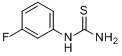 1-(3-氟苯基)-2-硫脲;3-氟苯(基)硫脲分子式结构图