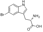 5-溴-DL-色氨酸;5-溴-DL-色氨酸分子式结构图