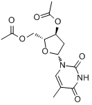 3,5-邸-O-乙酰胸苷;3,5-邸-O-乙酰胸苷分子式结构图