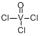 三氯氧钒;三氯代氧化钒(V)分子式结构图