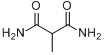 2-甲基丙二酰胺分子式结构图