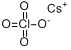 高氯酸铯;过氯酸铯分子式结构图
