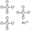 高氯酸镨;高氯酸镨(III)分子式结构图