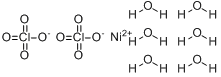 六水高氯酸镍;高氯酸镍(II)六水合物分子式结构图