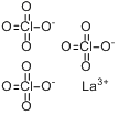 高氯酸镧;高氯酸镧(III)六水合物分子式结构图