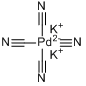 四氰基钯(II)酸钾三水合物钾;四氰基钯(II)酸钾三水合物钾分子式结构图