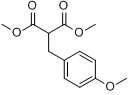 4-甲氧基苄基丙二酸二甲酯;4-甲氧基苄基丙二酸二甲酯,97%;4-甲氧基苄基丙二酸二甲酯分子式结构图