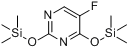 O,O'-双(三甲基硅烷)-5-氟尿嘧啶分子式结构图