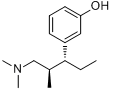 他喷他多; 3-((1R,2R)-3-(二甲基氨基)-1-乙基-2-甲基丙基)苯酚分子式结构图