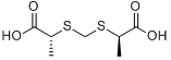 亚甲基双(3-巯基丙酸)分子式结构图