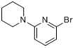 2-溴-6-哌啶基吡啶分子式结构图