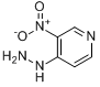 4-肼基-3-硝基吡啶分子式结构图