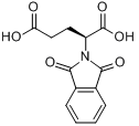 PHT-谷氨酸;N-邻苯二甲酰谷氨酰分子式结构图