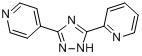 3-(2-吡啶)-5-(4-吡啶)-1,2,4-三唑分子式结构图