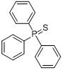 三苯基硫化膦;三苯基瞵硫;分子式结构图