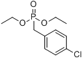 4-氯苄基磷酸二乙酯分子式结构图