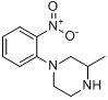3-甲基-1-(2-硝基-苯基)哌嗪分子式结构图