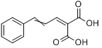 肉桂基亚丙二酸;亚桂皮基丙二酸分子式结构图
