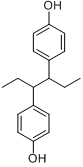 己雌酚;二酚乙烷;人造雌酚;分子式结构图