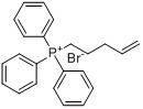 (4-戊烯基)三苯基溴化膦分子式结构图