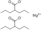 丙戊酸镁; 2-丙基戊酸镁分子式结构图