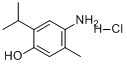 6-盐酸氨基麝香草;6-氨基百里酚.盐酸盐分子式结构图